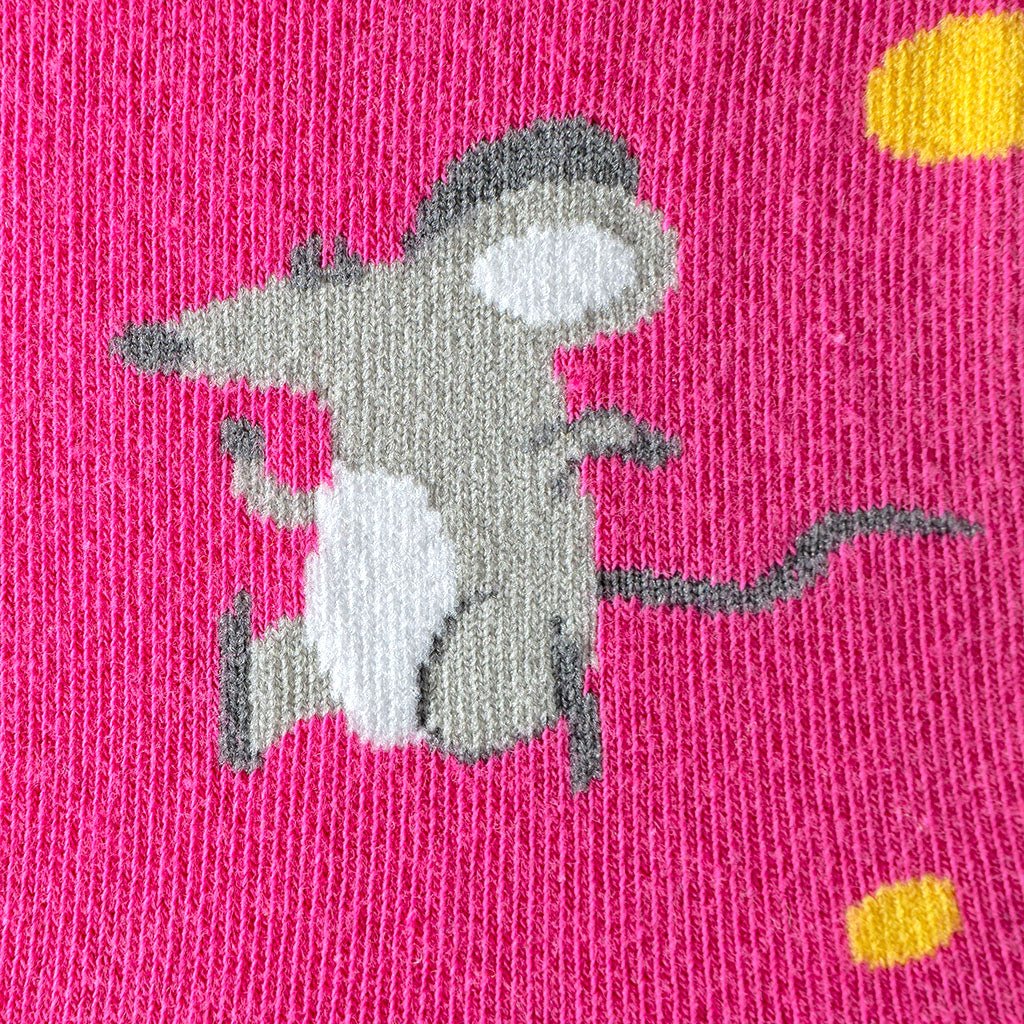 Calcetines alegres de algodón RATÓN-Kylie Crazy