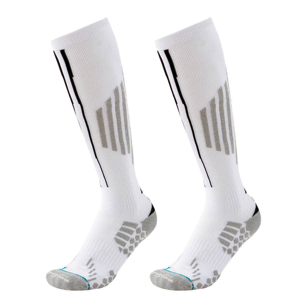 Calceta de football blanca para hombre con distintos acolchados técnicos y ajustes sin costuras.-Kylie Crazy