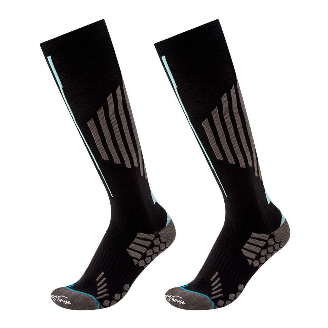 Calceta de football negra para hombre con distintos acolchados técnicos y ajustes sin costuras.-Kylie Crazy