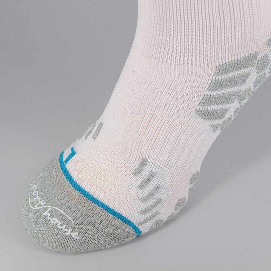 Calceta de football blanca para hombre con distintos acolchados técnicos y ajustes sin costuras.-Kylie Crazy