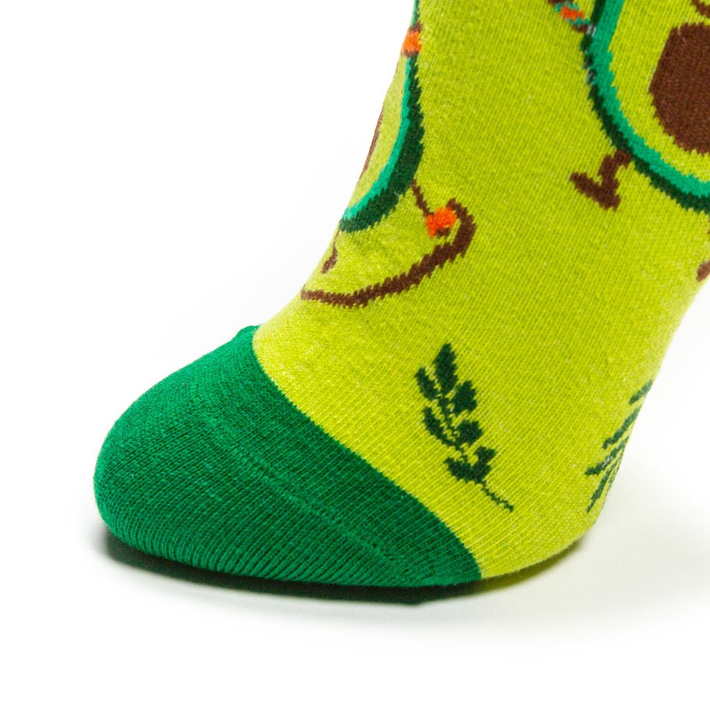 Calcetines divertidos de algodón para niño, resistentes y originales "Aguacate"-Kylie Crazy
