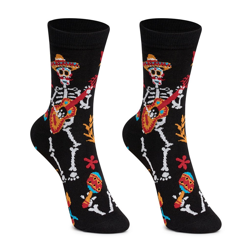Calcetines divertidos de algodón para niño, resistentes y originales "Mariachi"-Kylie Crazy