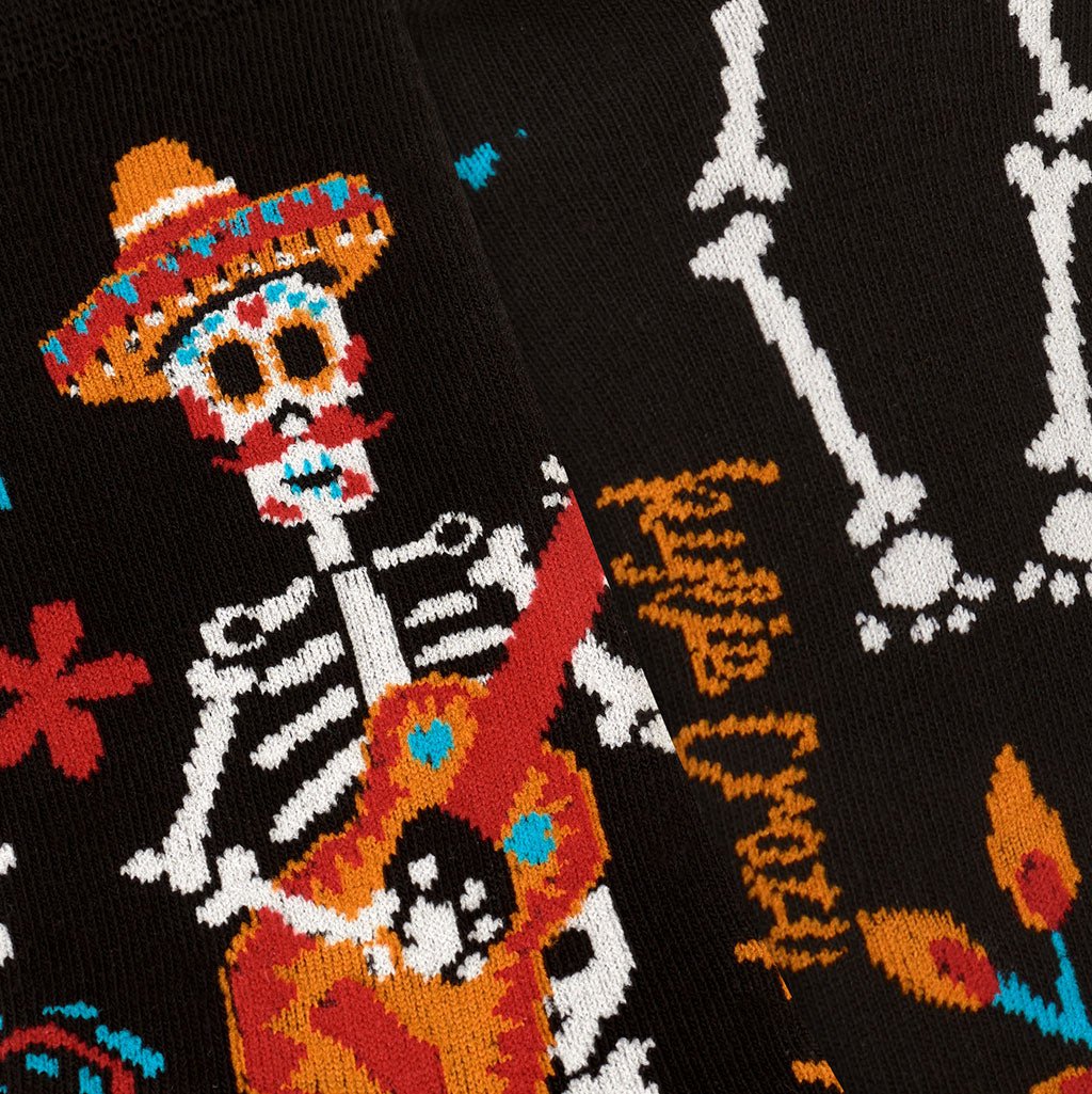 Calcetines divertidos de algodón para niño, resistentes y originales "Mariachi"-Kylie Crazy