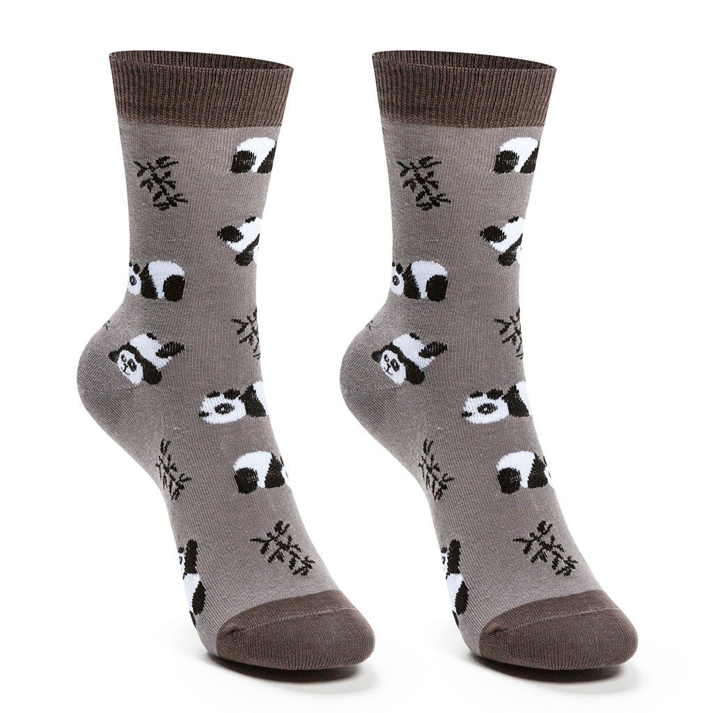 Calcetines divertidos "Oso Panda" de algodón para niño, resistentes y originales-Kylie Crazy