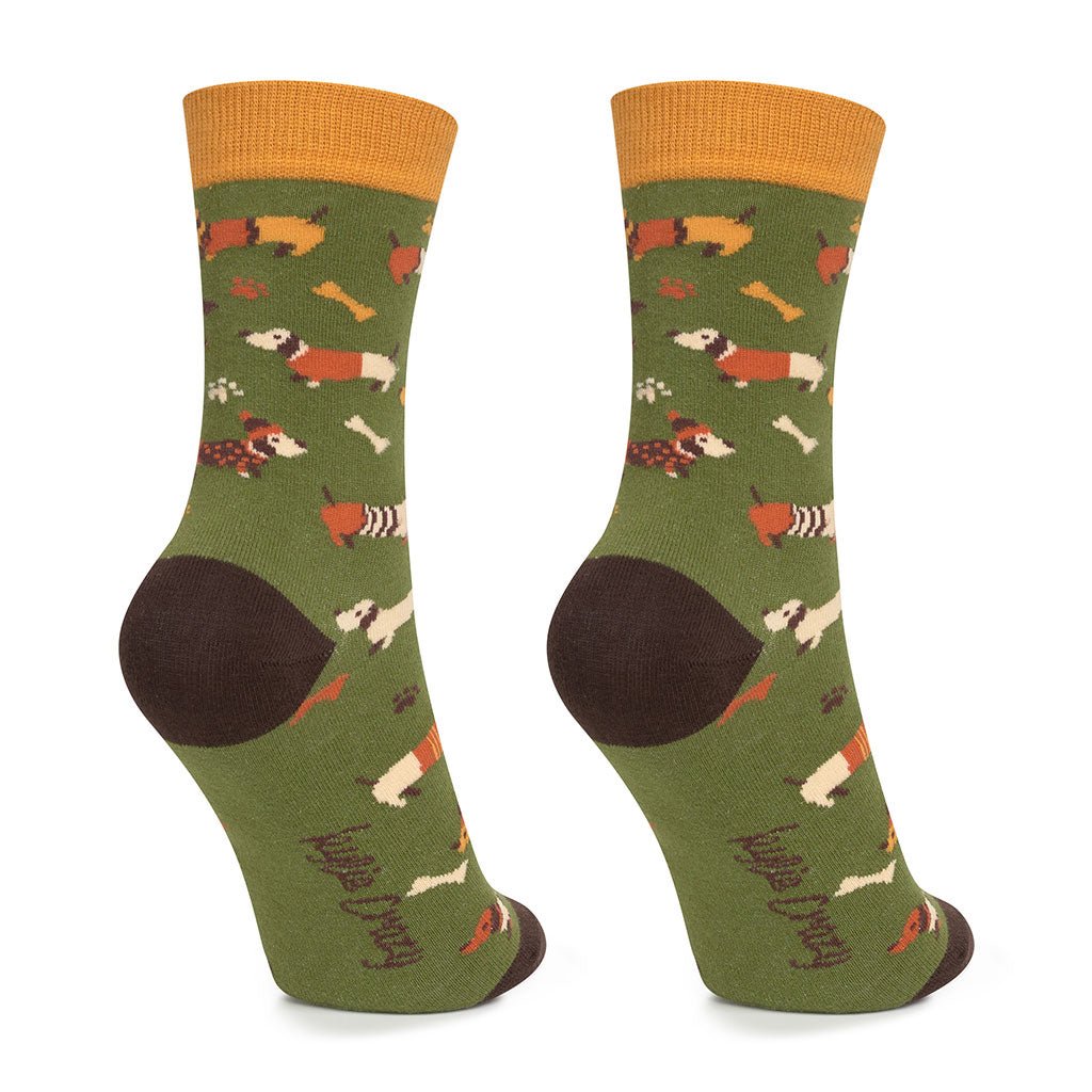 Calcetines divertidos de algodón para niños, resistentes y originales "Perritos"-Kylie Crazy
