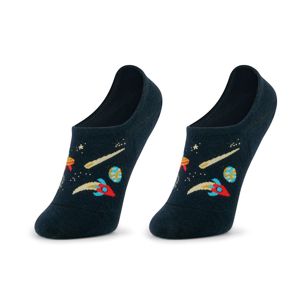 Calcetines invisibles "Galaxy", frescos y divertidos-Kylie Crazy