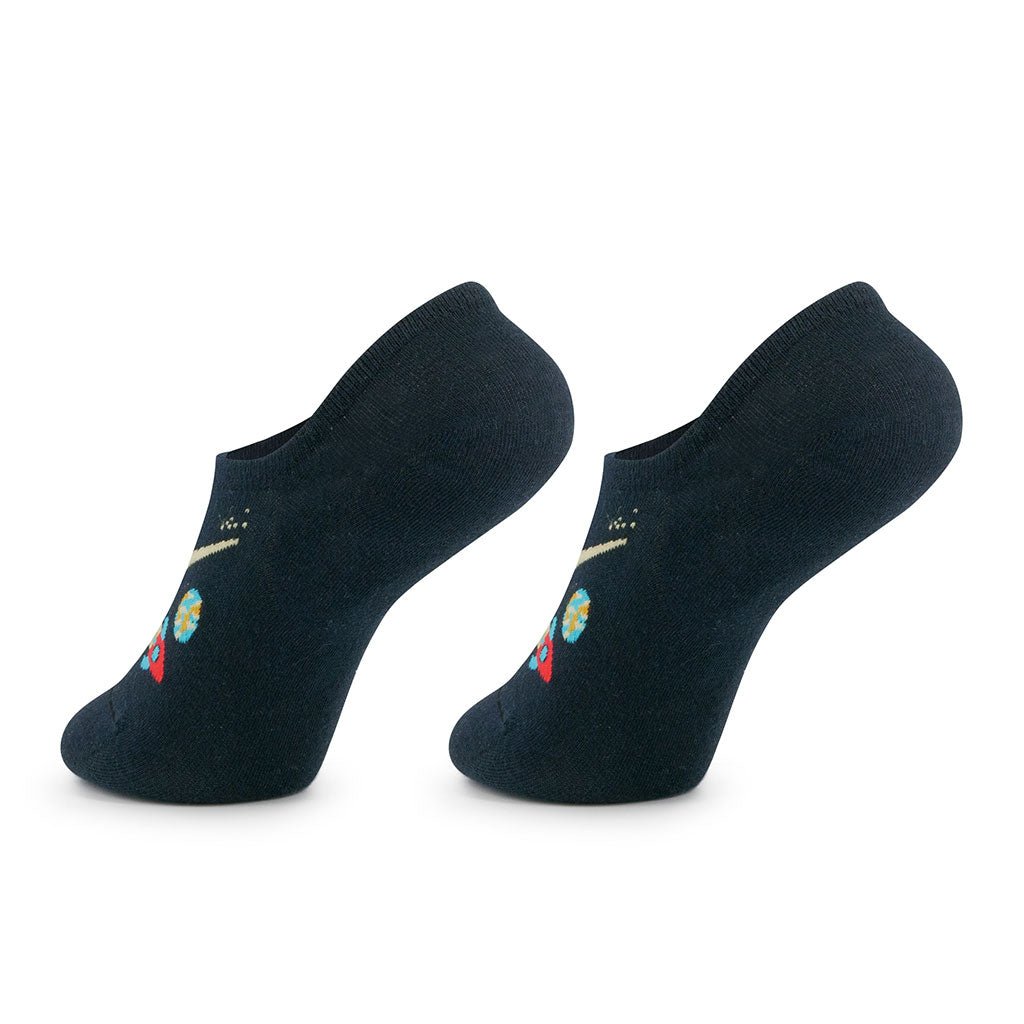 Calcetines invisibles "Galaxy", frescos y divertidos-Kylie Crazy