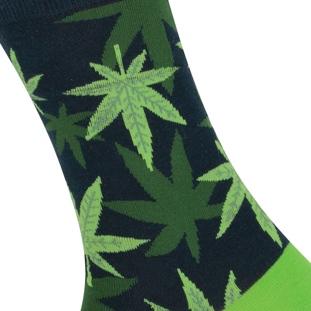 Calcetines largos de algodón, originales y divertidos, Natural-Kylie Crazy