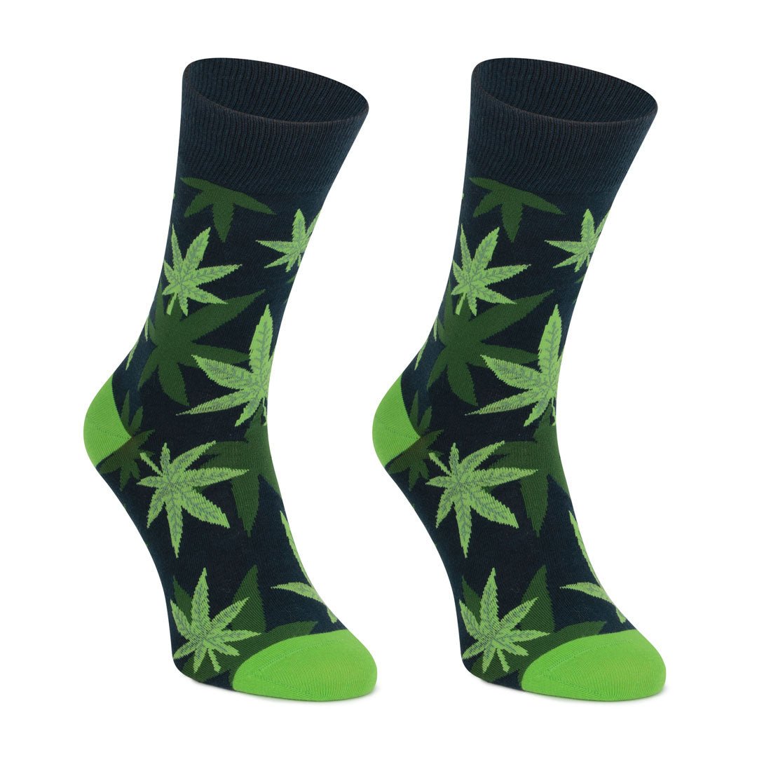 Calcetines largos de algodón, originales y divertidos, Natural-Kylie Crazy