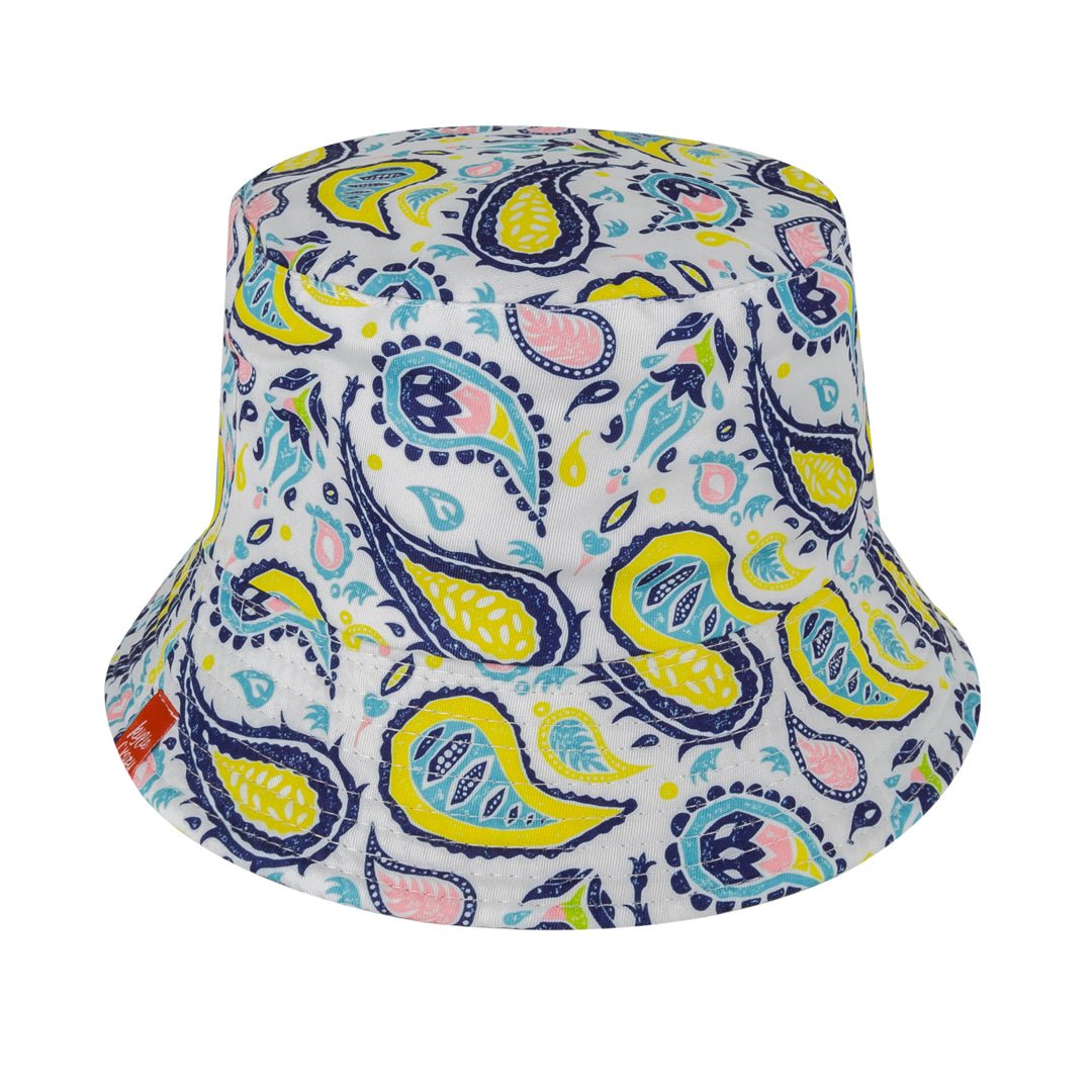 Gorro de pescador "Cachemir" reversible, bicolor y secado rápido. Unisex-Kylie Crazy