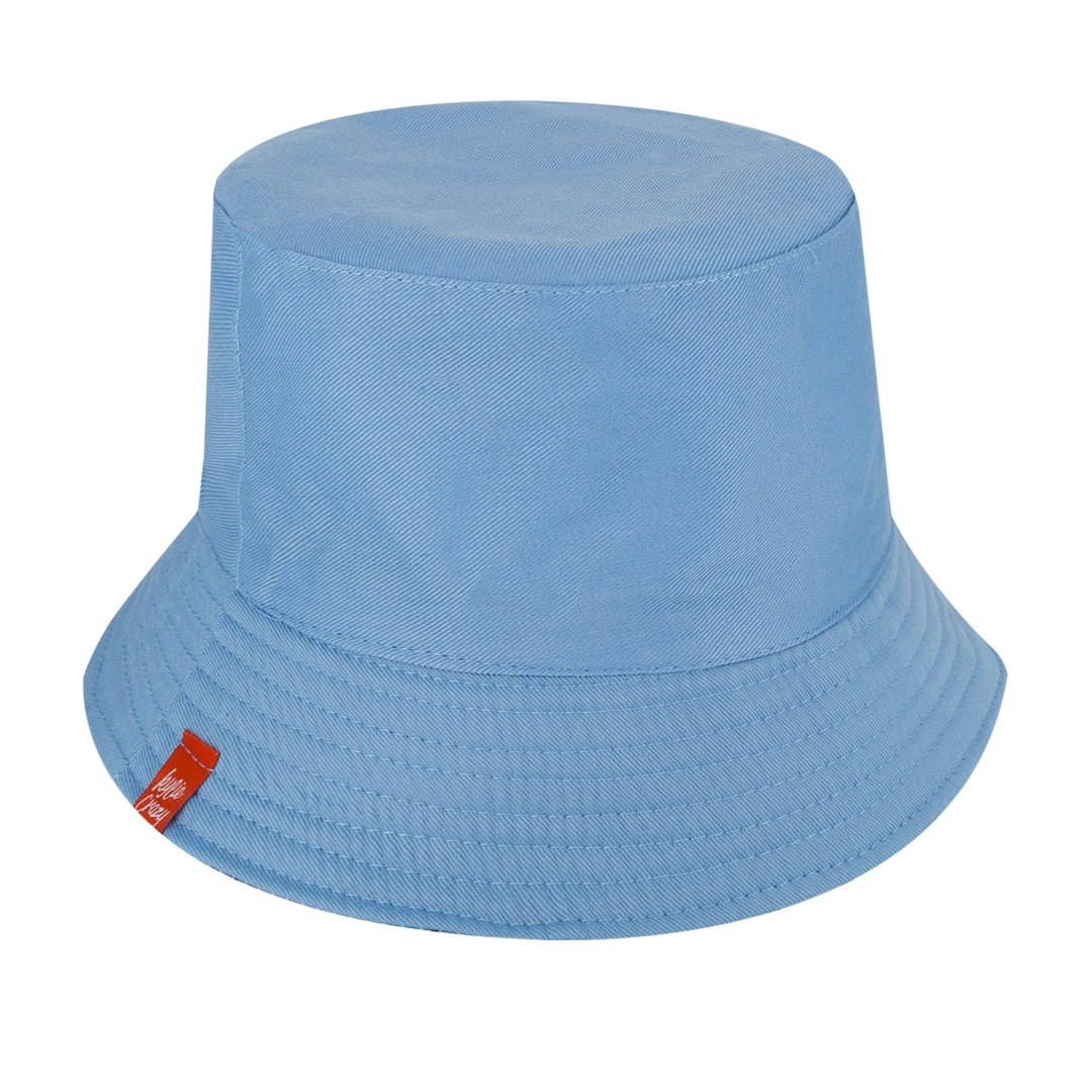 Gorro de pescador "Hojarasca" reversible, bicolor y secado rápido. Unisex-Kylie Crazy