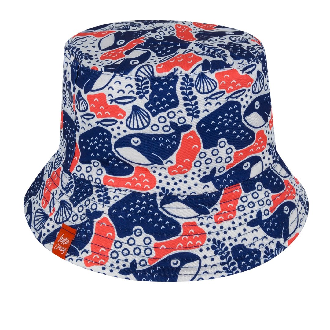 Gorro de pescador "Orca" reversible, bicolor y secado rápido.-Kylie Crazy