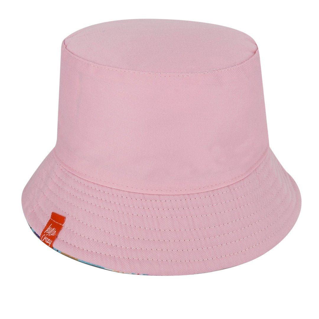 Gorro de pescador "Setas" reversible, bicolor y secado rápido.-Kylie Crazy