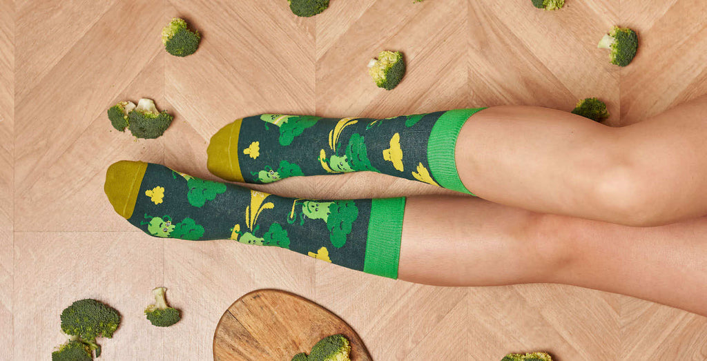 Calcetines divertidos de mujer con diseños únicos - Kylie Crazy