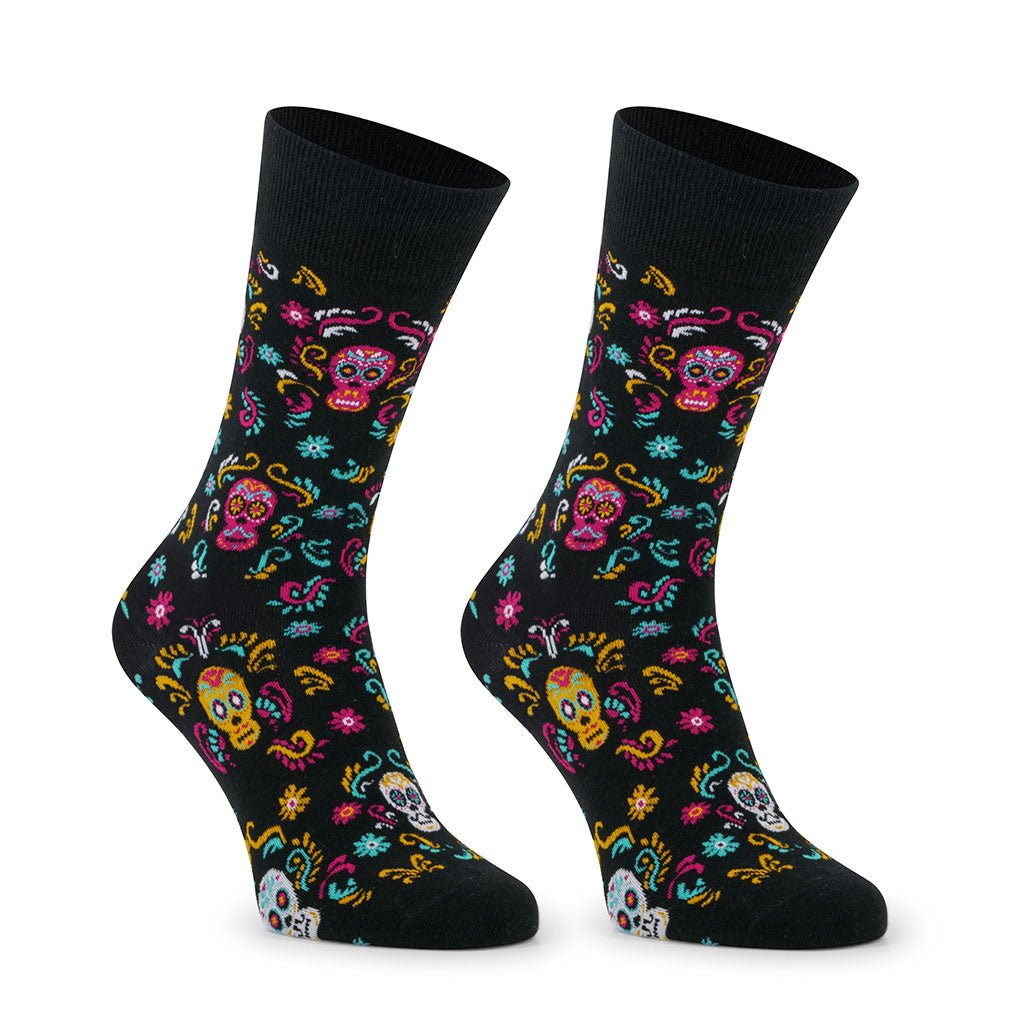 Calcetines divertidos de algodón. CATRINAS-Kylie Crazy