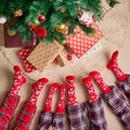 Calcetines divertidos de Navidad para niños RENOS - Kylie Crazy