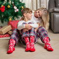 Calcetines divertidos de Navidad para niños RENOS - Kylie Crazy