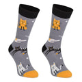 Calcetines largos de algodón, originales y divertidos, Gatos-Kylie Crazy