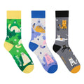 Original pack regalo con 3 pares diferentes de calcetines + cajita regalo GATOS - Kylie Crazy