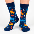 Original pack regalo con 3 pares diferentes de calcetines + cajita regalo GATOS-Kylie Crazy