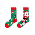 Pack 4 Calcetines Navidad Mujer de algodon, Calcetines muy confortables, suaves y calentitos. - Kylie Crazy