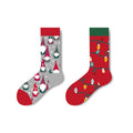 Pack 4 Calcetines Navidad Mujer de algodon, Calcetines muy confortables, suaves y calentitos. - Kylie Crazy