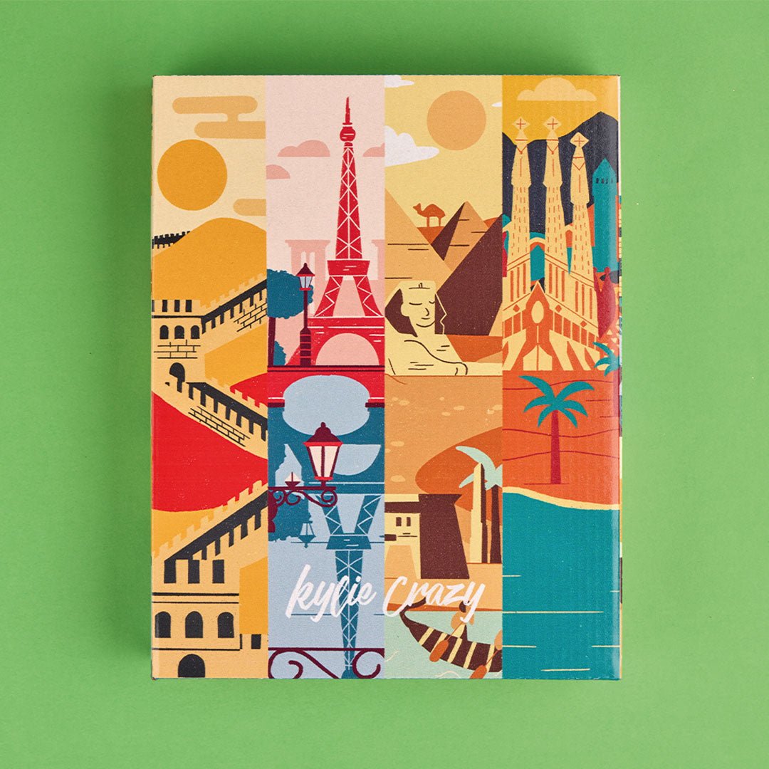 Pack de regalo 4 pares calcetines "Monumentos" + caja y print incluido (Copia) - Kylie Crazy