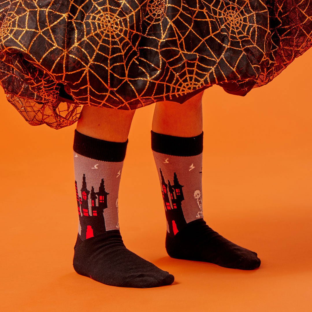 Pack HALLOWEEN 4 pares calcetines terroríficos + caja y print incluido - Kylie Crazy