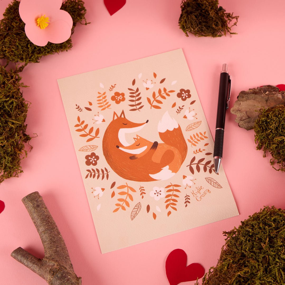 Pack regalo "Felicidades mamá" 4 pares calcetines + caja y print incluido - Kylie Crazy