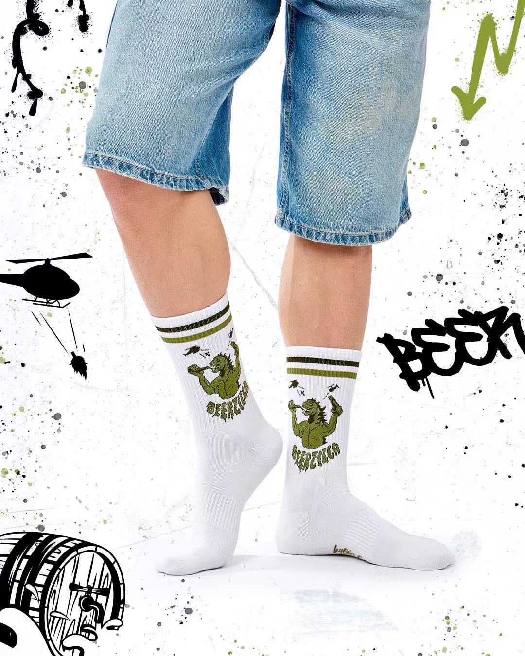 Packs calcetines deportivos de algodón "sin costuras". BEERZILLA, ROBOR PARTY Y BROCCO - LEE - Kylie Crazy