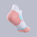 Calcetines deportivos técnicos cortos de compresión. Anatómicos sin costuras anti hongos, color Rosa-Kylie Crazy