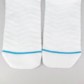Calcetines deportivos técnicos de compresión, media caña. Anatómicos sin costuras anti hongos, color Blanco-Kylie Crazy