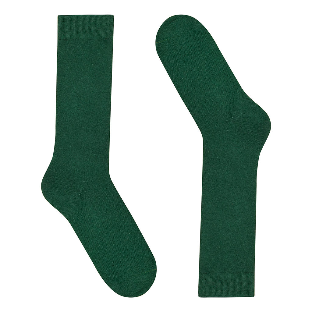 Calcetines colegiales verdes largos para niñ@-Kylie Crazy