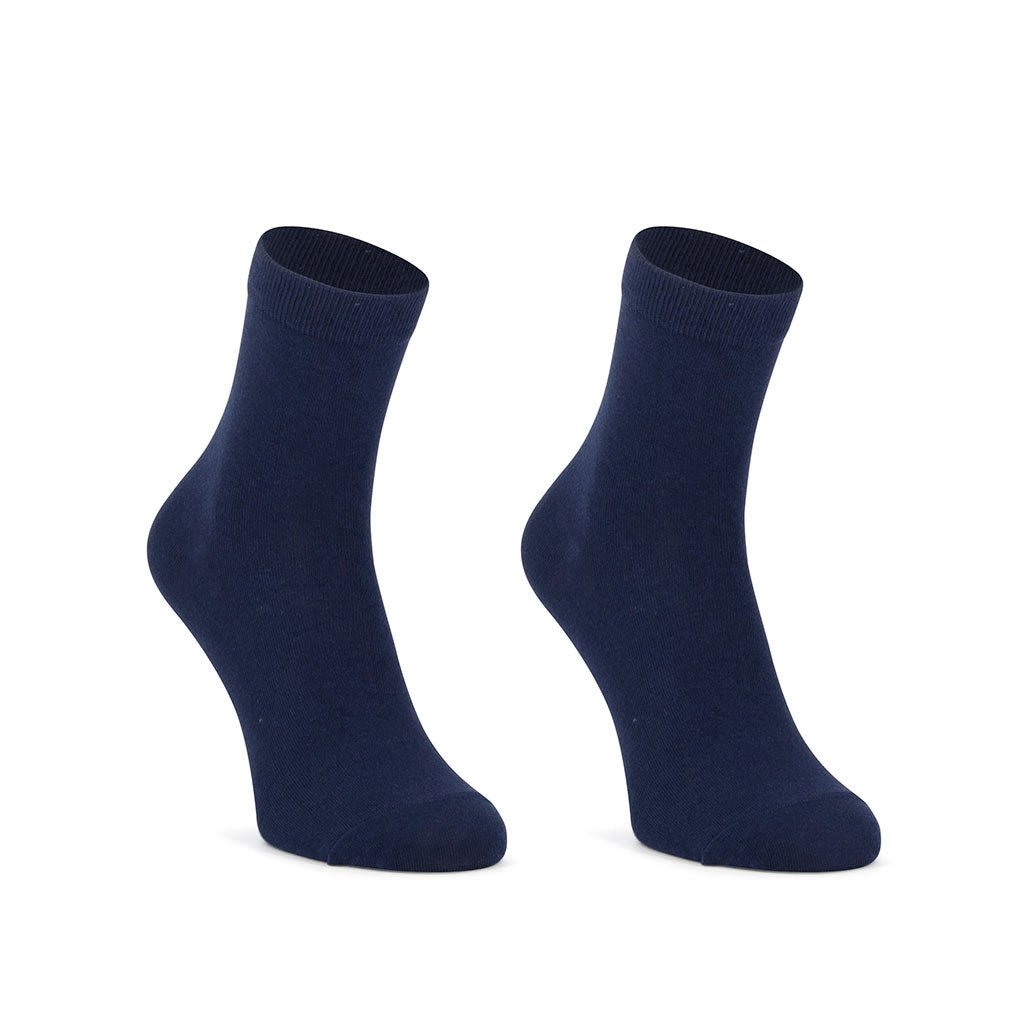 Calcetines colegiales azul marino cortos para niñ@-Kylie Crazy