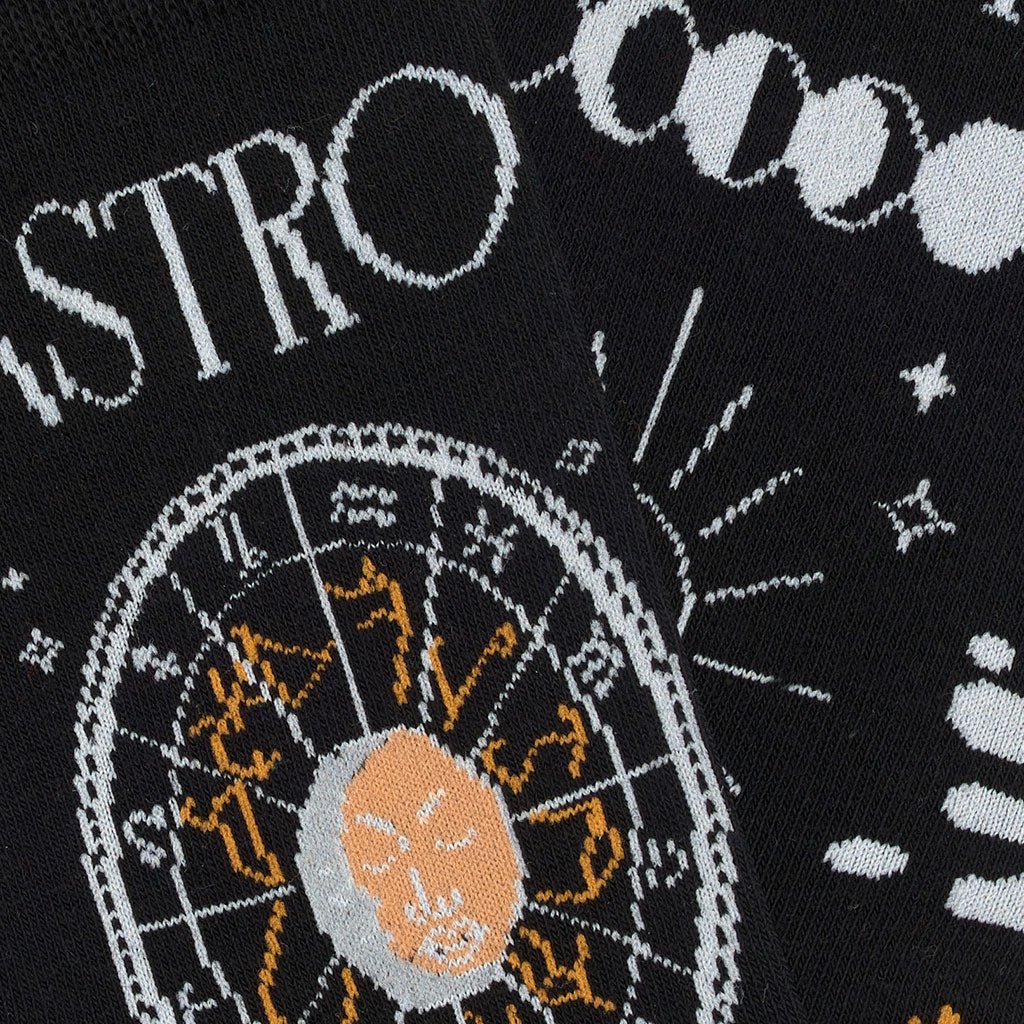 Calcetines media-caña de algodón, originales y divertidos, "Astrology"-Kylie Crazy