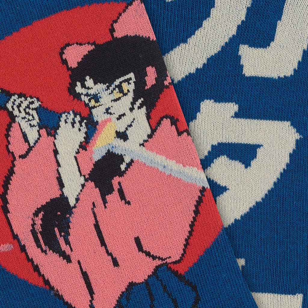 Calcetines media-caña de algodón, originales y divertidos, "Japan"-Kylie Crazy