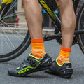 Calcetines para ciclismo de hombre con acolchado técnico por zonas y ajustes sin costuras.-Kylie Crazy