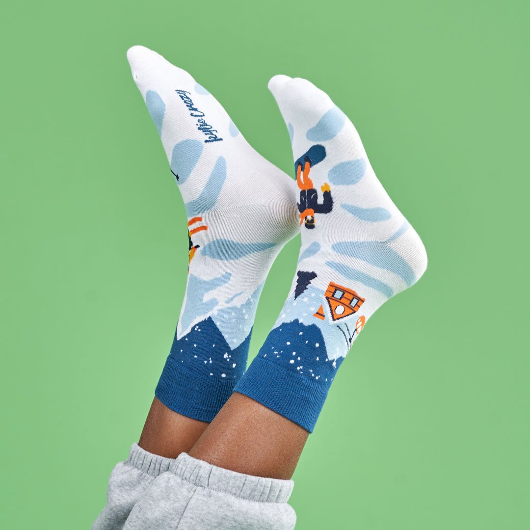 Calcetines sin costura y diseños desiguales de algodón, originales y d –  Kylie Crazy