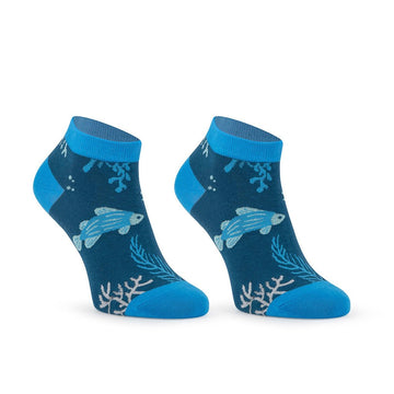 Calcetines tobilleros PECES, alegres y originales-Kylie Crazy