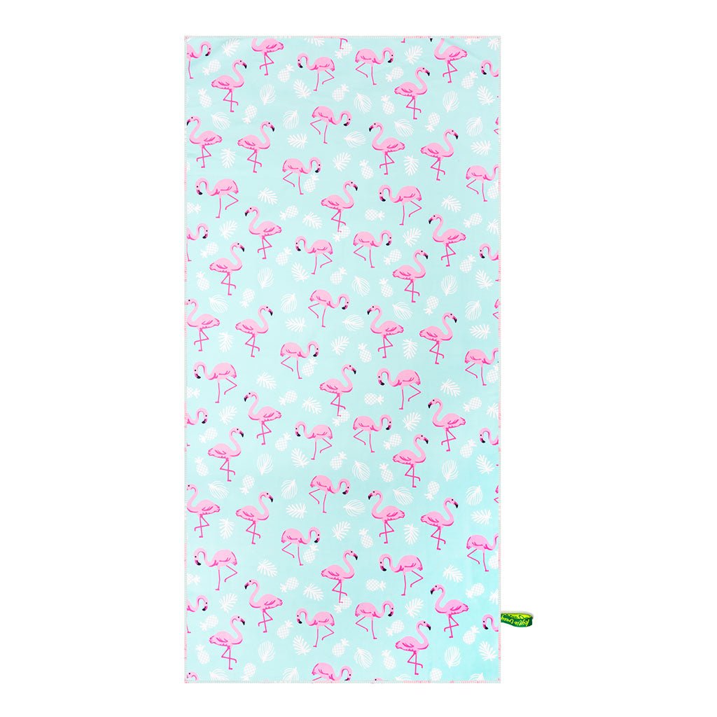 Toalla Microfibra ultraligera FLAMENCOS - Kylie Crazy