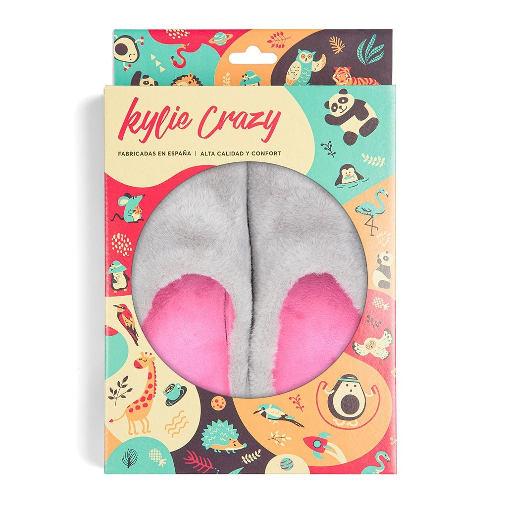 Zapatillas de Casa Sweet Gris-Kylie Crazy